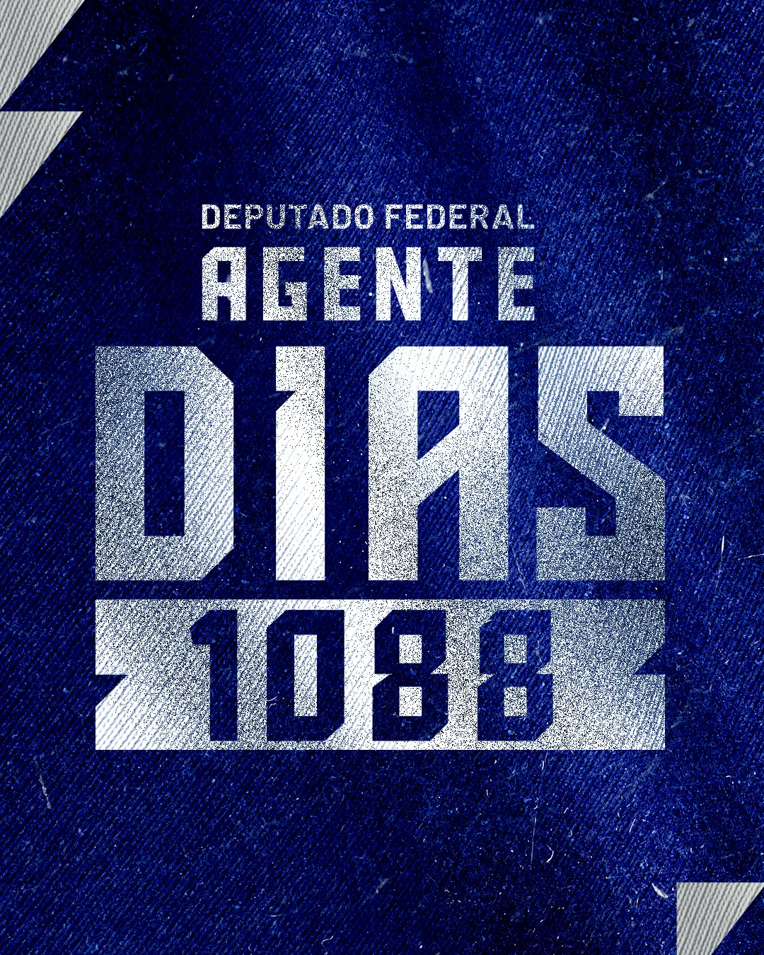 Card oficial Deputado Federal Agente Dias 1088